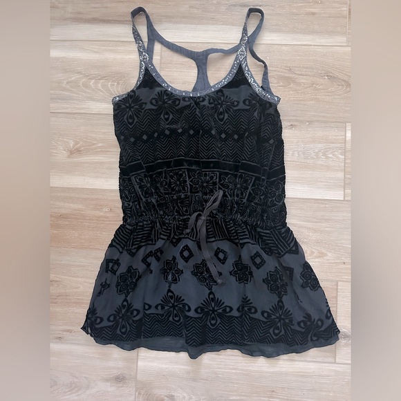 Free People Dresses & Skirts - Free People Velvet/Silk Dress/Tunic  6